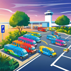 mci airport parking with shuttle